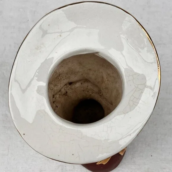 1956 Napco Lady in Pearls Head Vase C2637A - Picture 10 of 15